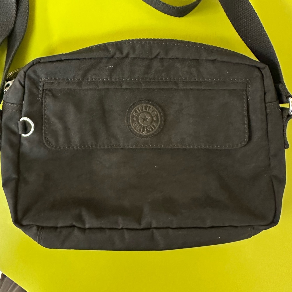 Kipling Classic Black Messenger Bag